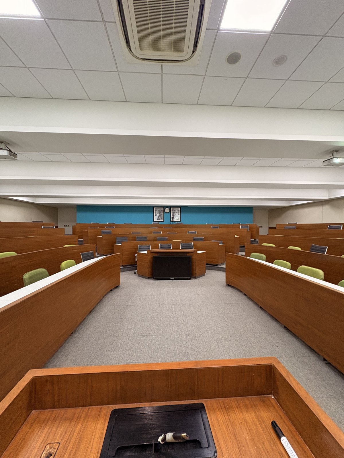 Committee room at AURO University